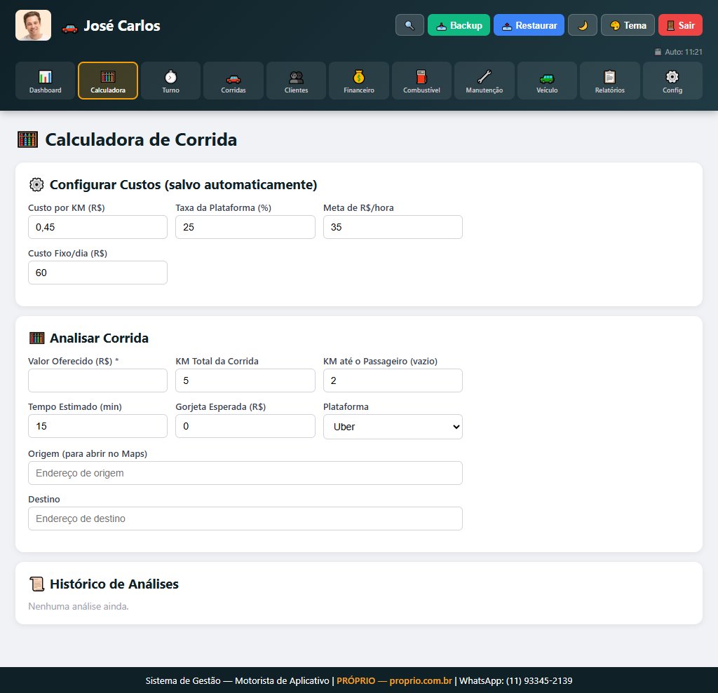 Calculadora de Corrida
